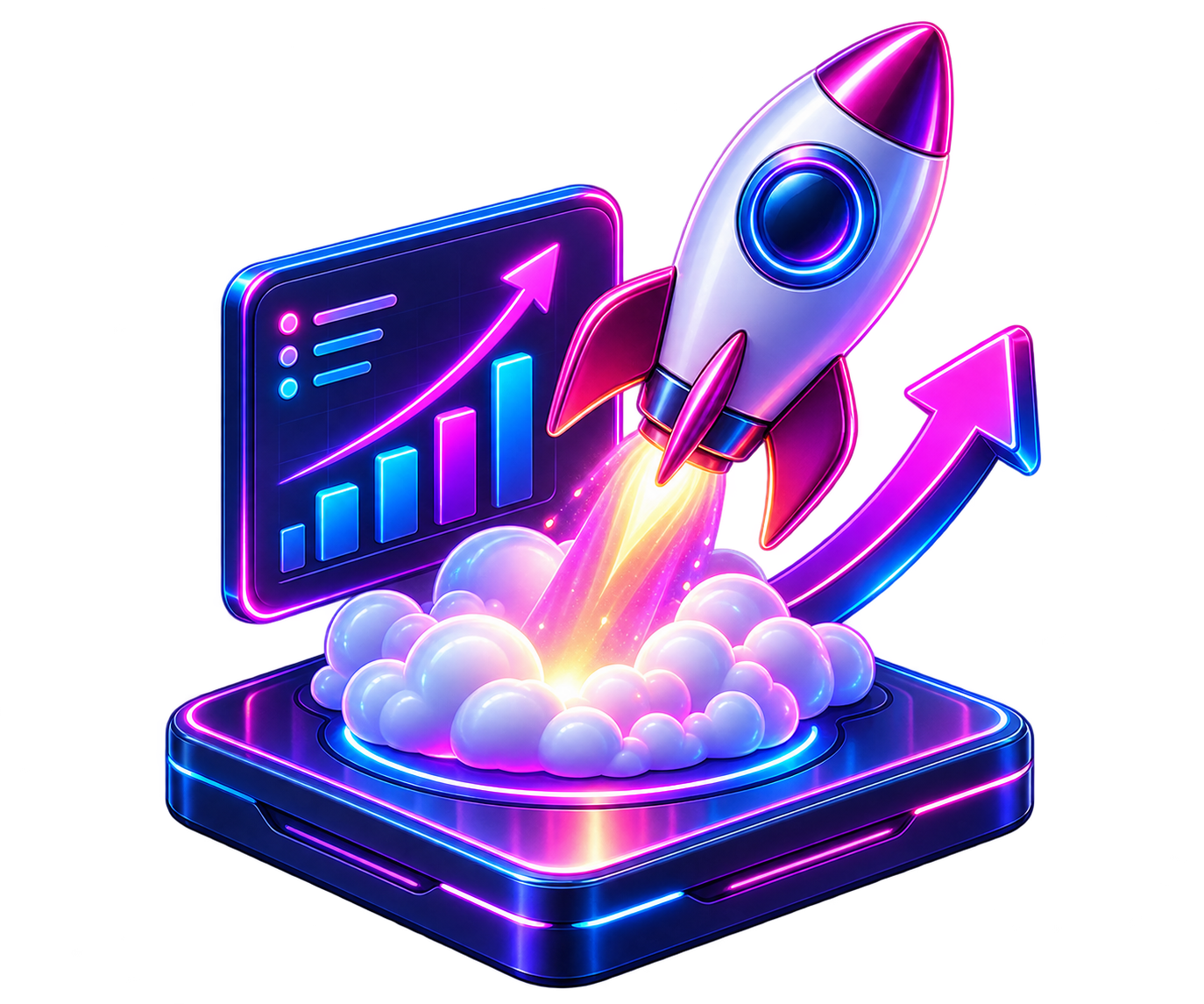 Launch and Grow process illustration